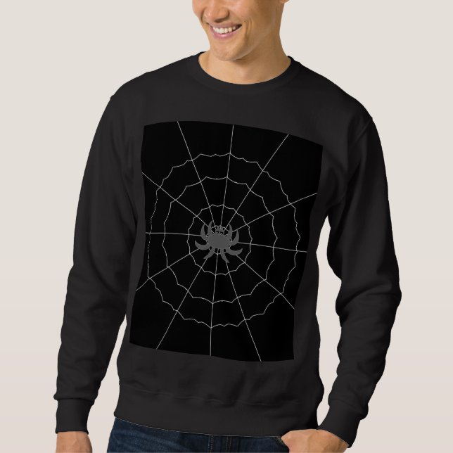 Moletom Chonky Cartoon Spider Black Sweet (Frente)