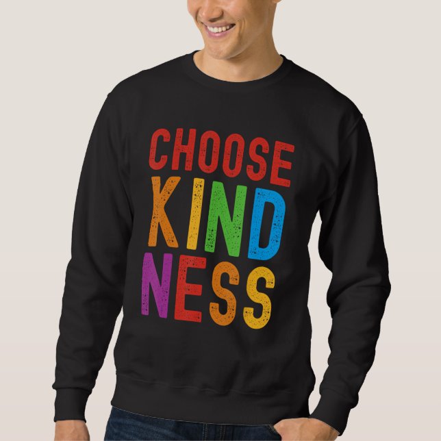 Moletom Choose Kindness Unity Well Being (Frente)