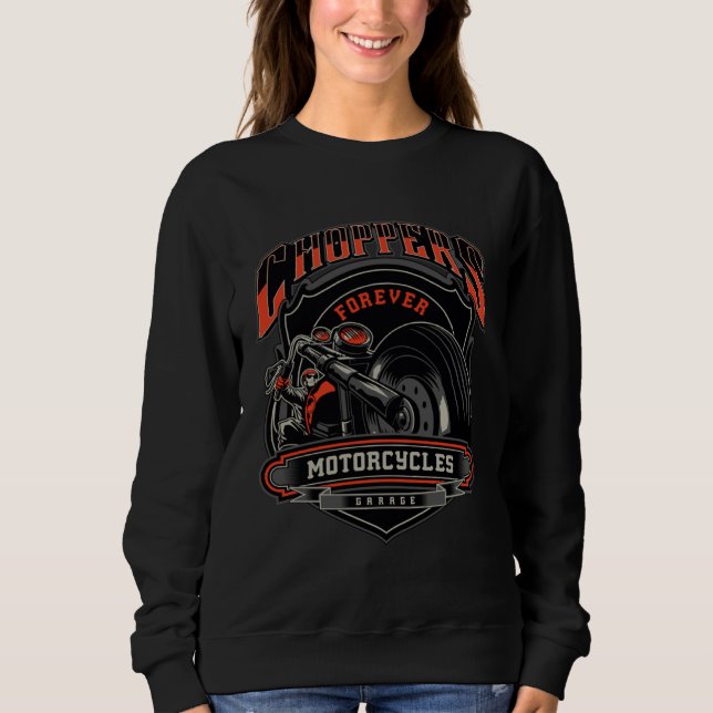 Moletom Choppers Unleashed Forever Motorcycles (Frente)