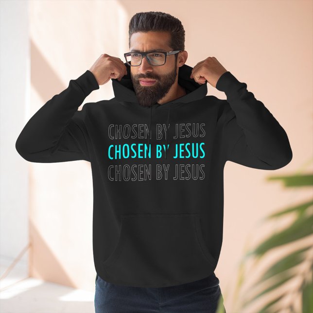 Moletom Chosen by Jesus Christian Belief (Criador carregado)