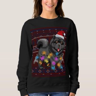 Moletom Chow Bonito Chow Voa De Natal Luz Feia Chow
