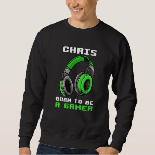 Moletom Chris Nascer De Ser Um Jogador Personalizado