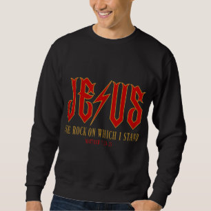 Moletom Christian Jesus Rock Banda Matthew 724, Retro Vint