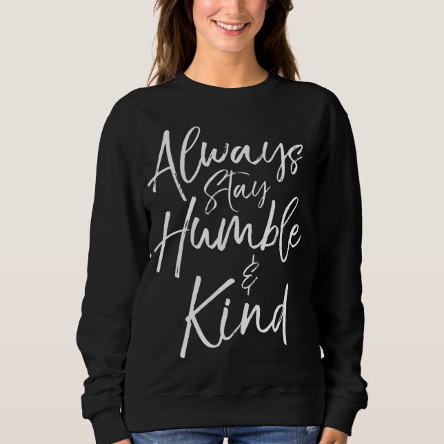 Moletom Christian Kindness Presente para as mulheres sempr (Frente)