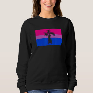 Moletom Christian Lgbtq Ally Cross Gay Bisexual Orgulho