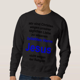 Moletom Christian lifestyle Multilingual Series German ver