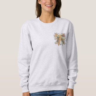 Moletom Christian Patchwork Cross Sweatshirt - Faith C