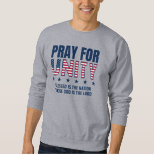 Moletom Christian PRAY FOR UNITY USA Day Prayer