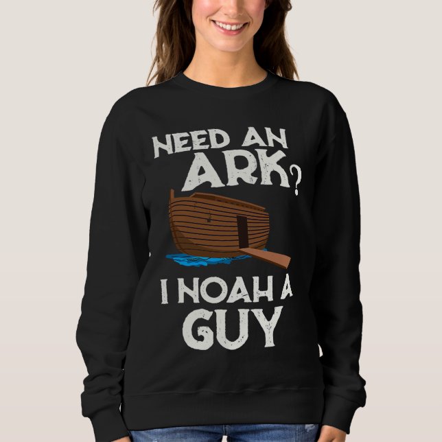 Moletom Christian  Religion Humor  Religious Noah's Ark (Frente)