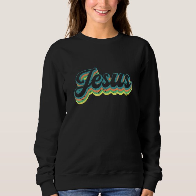 Moletom Christian Sayings Jesus Cross Chest Faith Cross_1 (Frente)