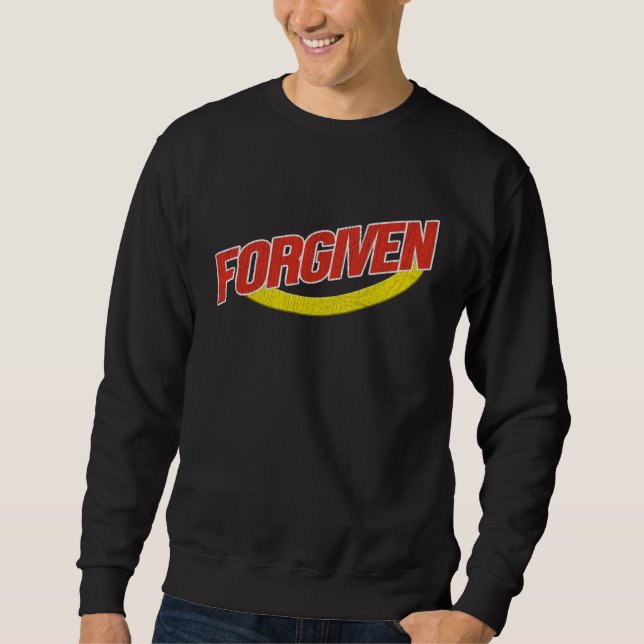 Moletom Christian   Vintage Forgiven Christian Graphic (Frente)