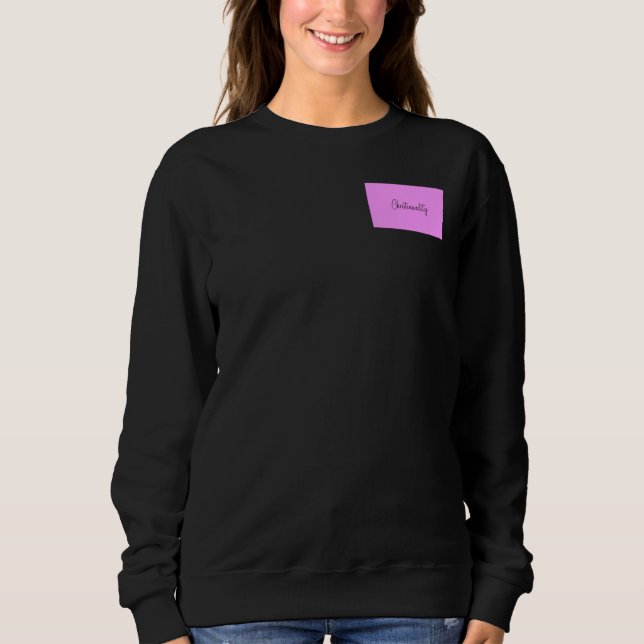 Moletom Christianality defined on the back long sleeve T (Frente)