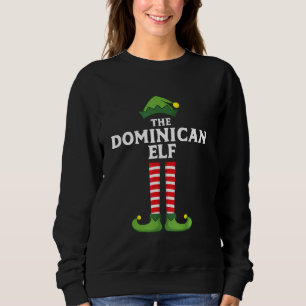 Moletom Christm de Casal do Grupo Familiar Dominican Elf M