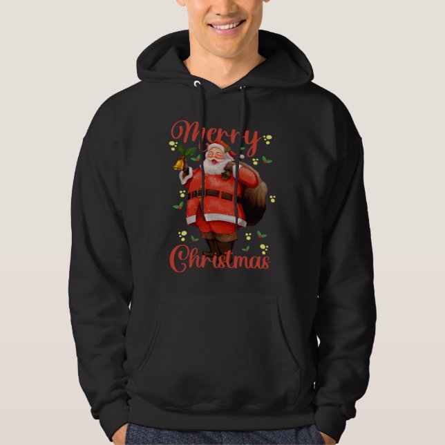 Moletom Christmas 1224 Christmas Tree Holy Night Santa Cla (Frente)