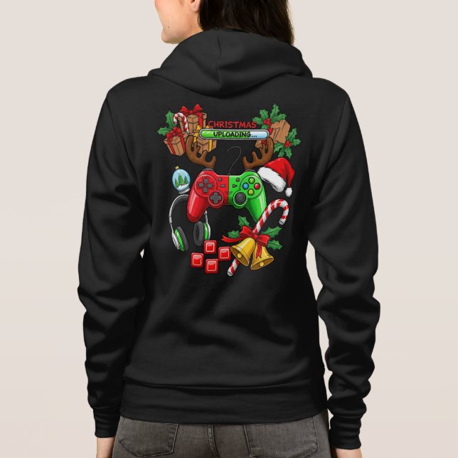 Moletom Christmas Adult Full-Zip Hoodie (Verso)