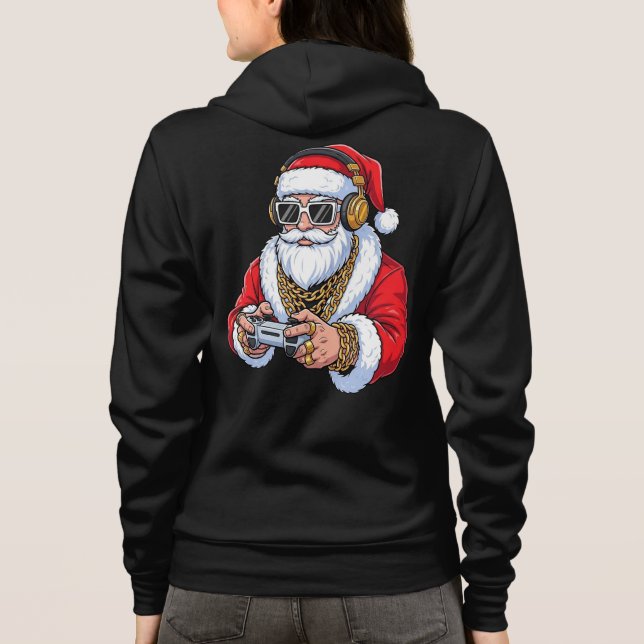 Moletom Christmas Adult Full-Zip Hoodie (Verso)