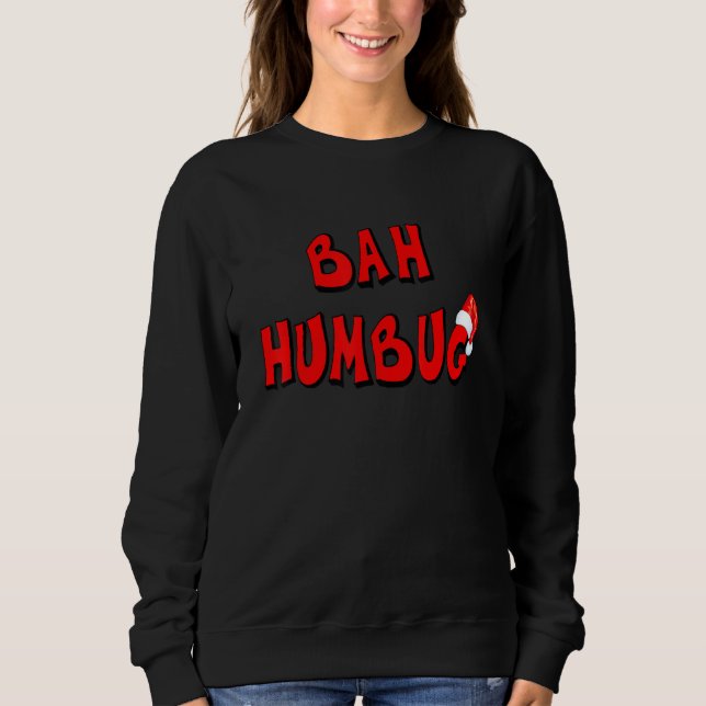 Moletom Christmas Bah Humbug (Frente)