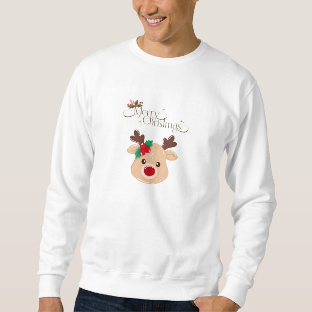 Moletom Christmas deer sweater (Frente)