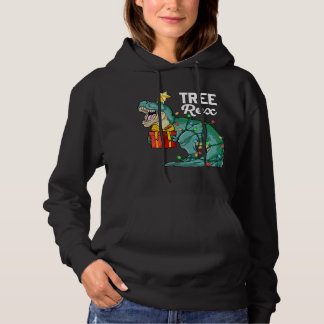 Moletom Christmas Dinosaur Tree Rex Cute Boys Kids TRex Xm