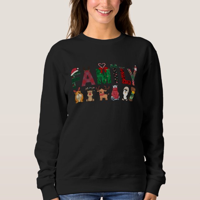 Moletom Christmas Family Matching Shirts| holidayfamily  (Frente)