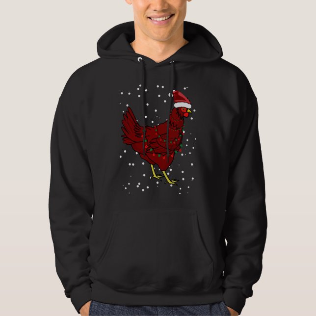 Moletom Christmas festive chicken   (Frente)