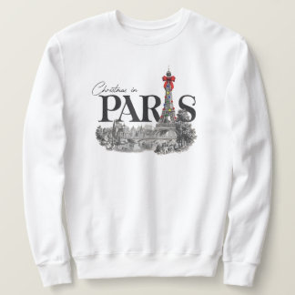 Moletom Christmas In Paris Sweatshirt