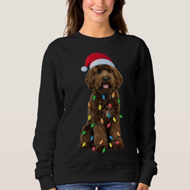 Moletom Christmas Labradoodle (Frente)