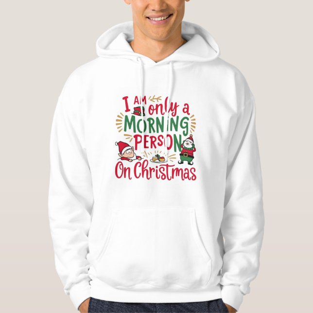 Moletom Christmas Morning Enthusiast Hoodie (Frente)