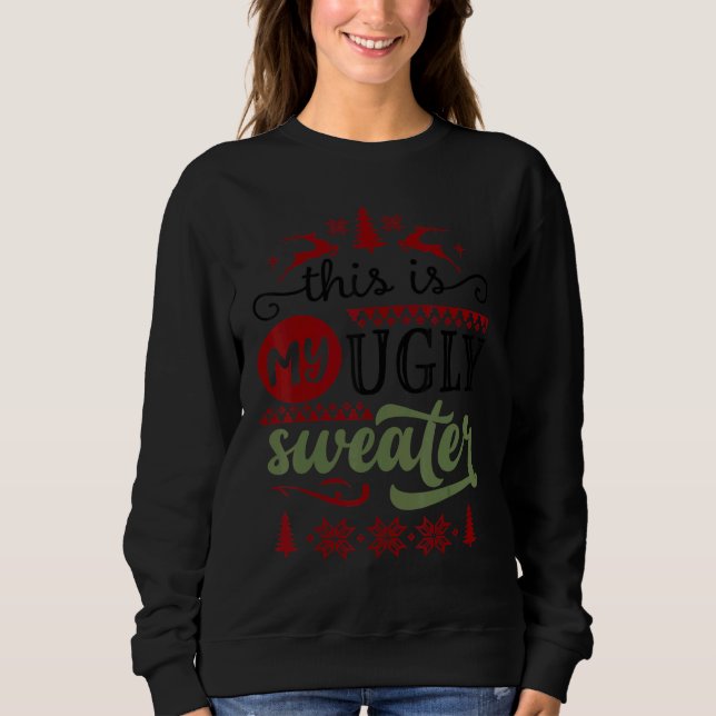 Moletom Christmas Quote Saying Cute Kids Girls Boys Women  (Frente)