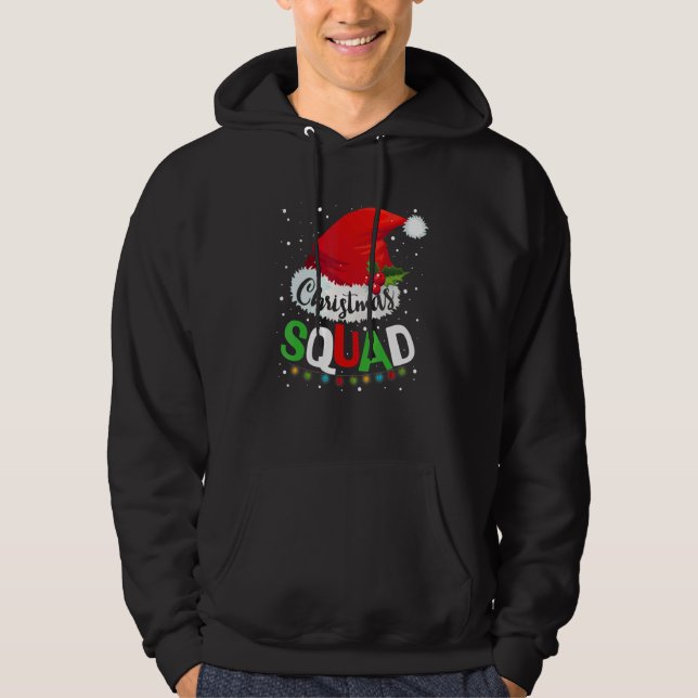 Moletom Christmas Squad Family Matching Pajamas Xmas (Frente)