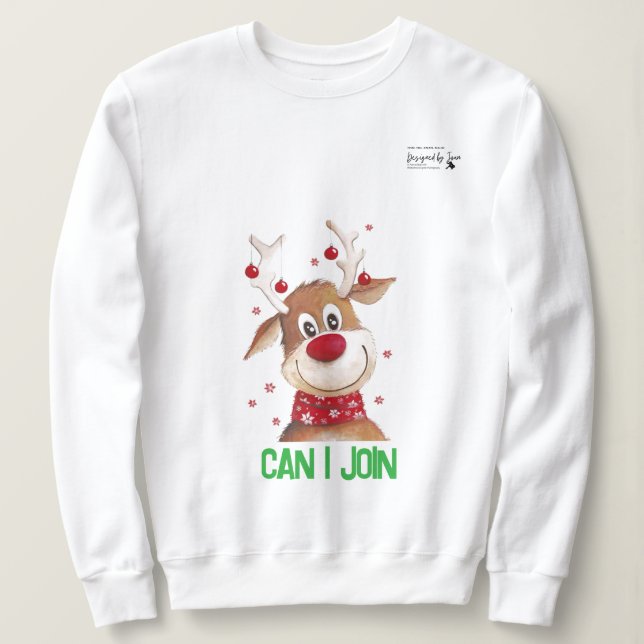 Moletom Christmas Sweater (Frente do Design)