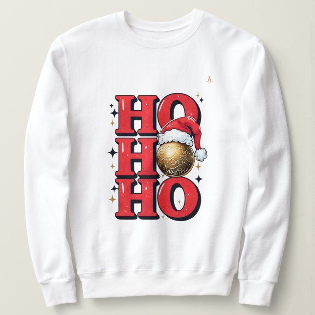 Moletom  christmas sweatshirt (Frente do Design)