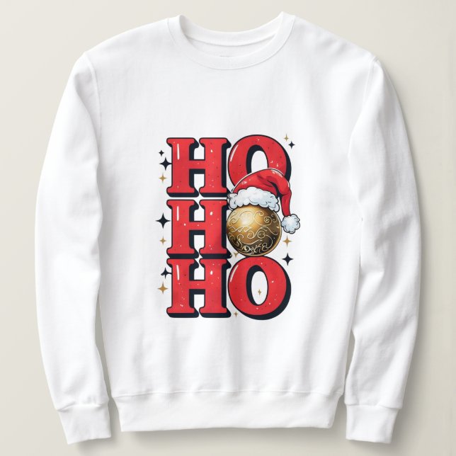 Moletom  christmas sweatshirt (Frente do Design)