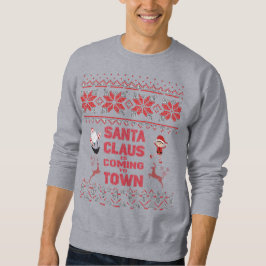 Moletom Christmas Sweatshirt - Santa Claus Design