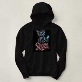 Moletom Chrome Kitten Cool Casaco com Capuz