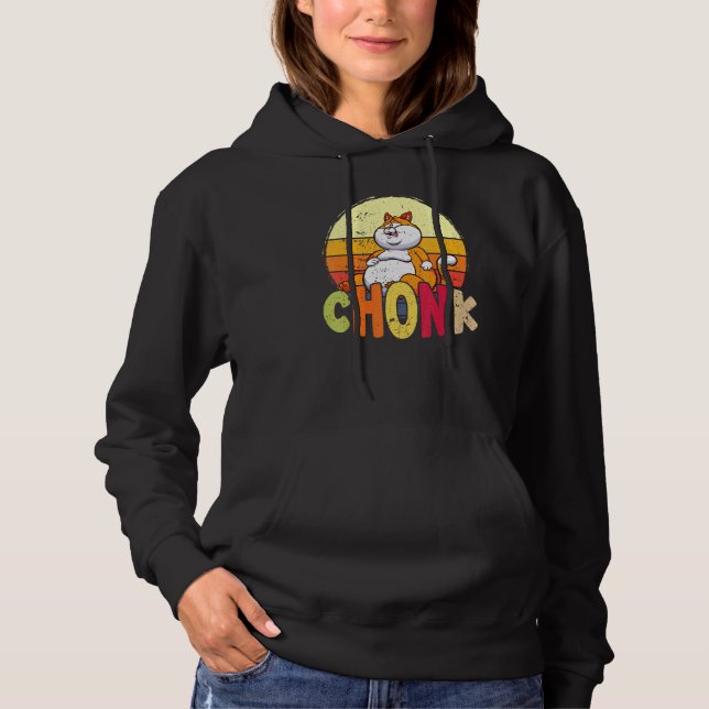 Moletom Chubby Chonk Cat Memória Felina (Frente)