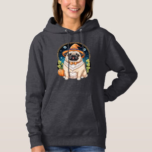 Moletom "Chubby Pug in Witat Halloween Art Series