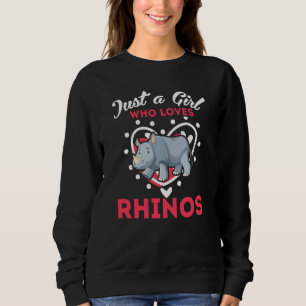 Moletom Chubby Unicorn Meninas Crianças Cute Animal Rhino