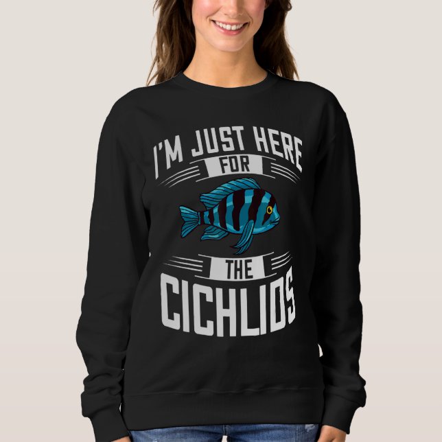 Moletom Cichlid Fish Tank Electric Yellow Aquarium (Frente)