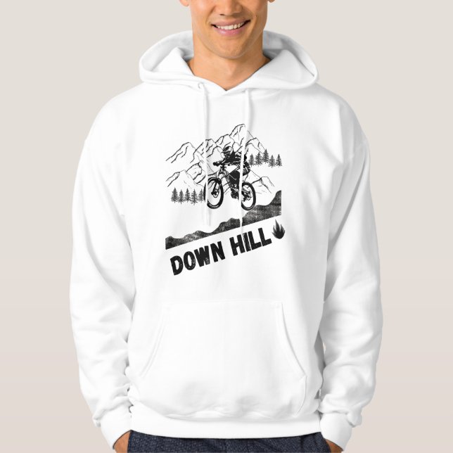 Moletom Ciclismo de Montanha Descida  (Frente)