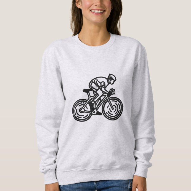 Moletom ciclista de velocidade (Frente)