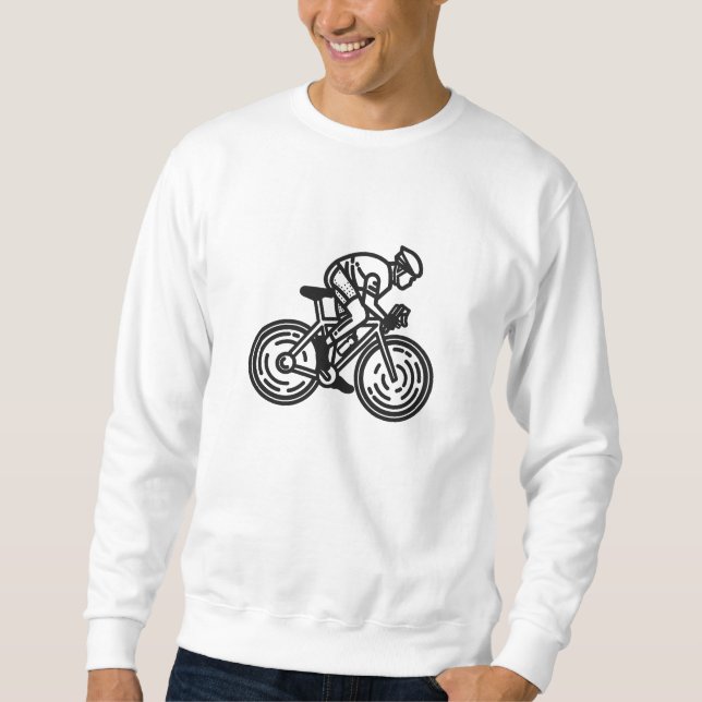 Moletom ciclista de velocidade (Frente)