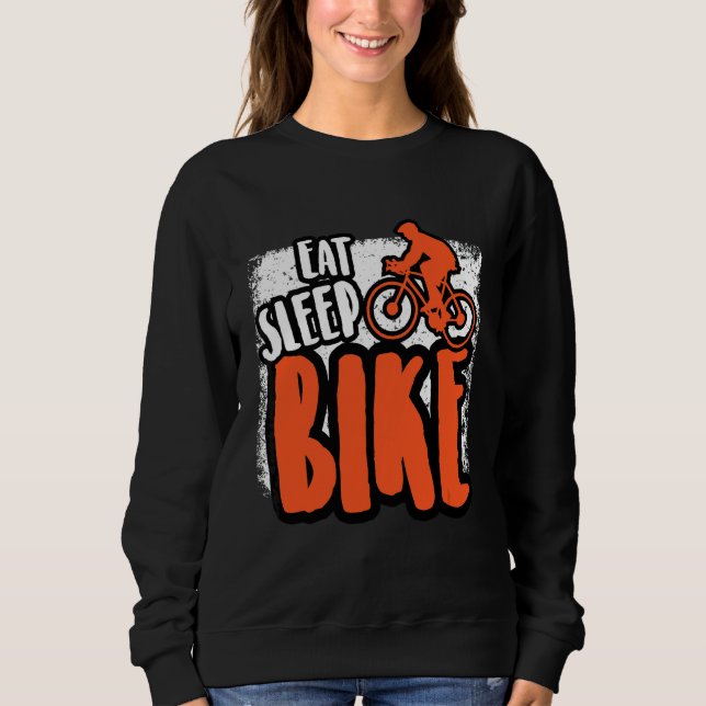 Moletom Ciclo de bicicleta de bicicleta de bicicleta de bi (Frente)