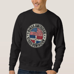 Moletom Cidadania Dupla Americana República Dominicana EUA