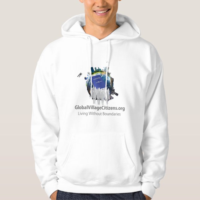 Moletom Cidadãos da Aldeia Global - Hoodie (Frente)