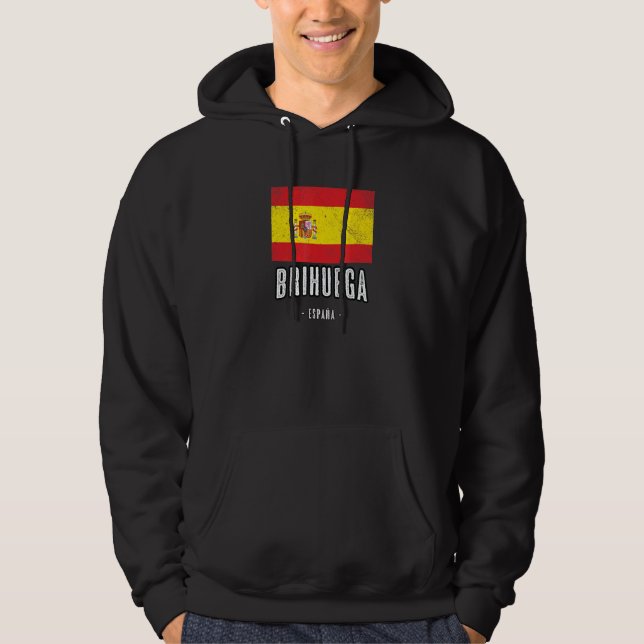 Moletom Cidade da Bandeira Es da Espanha Brihuega - Ropa B (Frente)