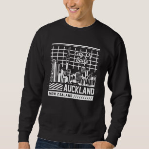 Moletom Cidade das Velas Auckland Nova Zelândia Cidade Fam