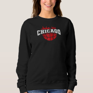 Moletom Cidade de Chicago, Casa De Basquete, Skyline Souve