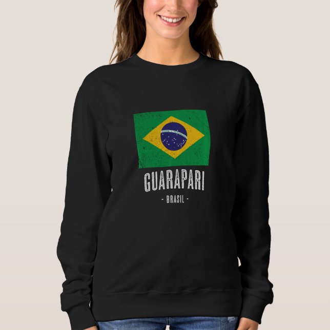 Moletom Cidade de Guarapari Brasil Br Bandeira Merch (Frente)