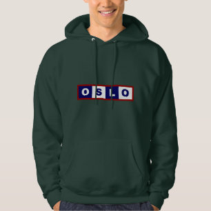 Moletom Cidade de Oslo, Design mínima da Noruega